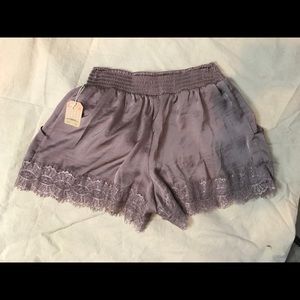 Silky shorts! Size large.